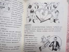 Amicos tuotteita -pilailu-, karnevaali- ja taikatemppuvälineiden luettelo