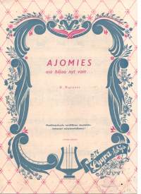 Ajomies -Foxtrot-nuotti