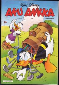 Aku Ankka 2003 N:o 2 (8.1.2003). Ankallisakatemian Sarjakuvakoulu 2