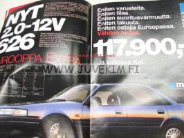 Startti 1990 nr 4 -Haka-Auto Oy (Mazda) asiakaslehti