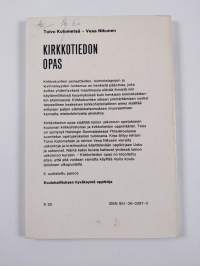 Kirkkotiedon opas lukioluokkia varten