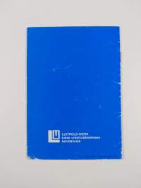 Kielletyt ja sallitut lääkeaineet urheilussa 1987