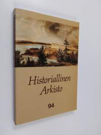 Historiallinen arkisto 94 : Kamarioppineita ja laboratoriopsykologeja