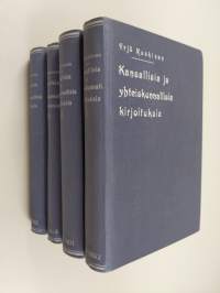 Kansallisia ja yhteiskunnallisia kirjoituksia 1-4