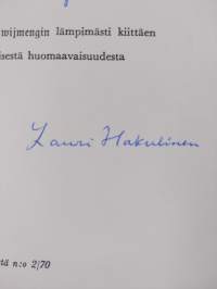 Vihdoin (signeerattu, tekijän omiste)