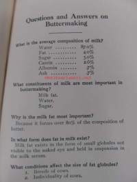 Questions and Answers on Buttermaking