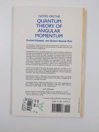 Notes on the Quantum Theory of Angular Momentum