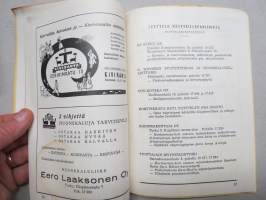 Kodinsisustusnäyttely - Heminredningsutställning / Turku VPK - Åbo FBK, 20-28.9.1952 -näyttelyluettelo