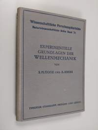 Experimentelle grundlagen der wellenmechanik