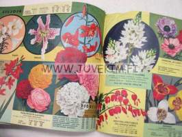 P. Bakker Oy 1962 kevät -tuoteluettelo