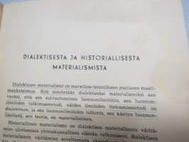 Dialektisesta ja historiallisesta materialismista