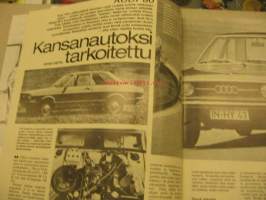 Audi 80 1972 lehdistön koeajoselostuksia 