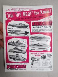 Model Maker &amp; Model Cars 1961 December -pienoismallilehti