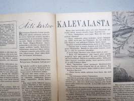 Kotiliesi 1946 nr 5, 1.3.1946, Koti ja ansiotyö, Onnellisten hetkien helminauha, Lasten turvepehkuvuode, Amerikan kveekariapu Lapissa, Mieliruokia, Asko-mainos, ym.