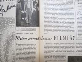 Kotiliesi 1946 nr 5, 1.3.1946, Koti ja ansiotyö, Onnellisten hetkien helminauha, Lasten turvepehkuvuode, Amerikan kveekariapu Lapissa, Mieliruokia, Asko-mainos, ym.