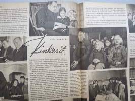 Kotiliesi 1946 nr 7, 1.4.1946, Kansikuva Martta Wendelin, Isättömien asema, Kaupunkilaismaisterista maalaisminiäksi, Nisulan Tilta - Mathilda Kalaranta Luhanka elämä