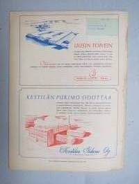 Kotiliesi 1946 nr 7, 1.4.1946, Kansikuva Martta Wendelin, Isättömien asema, Kaupunkilaismaisterista maalaisminiäksi, Nisulan Tilta - Mathilda Kalaranta Luhanka elämä