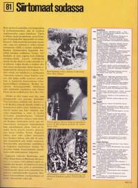 Kuohuva vuosisata 1975 N:o 9 - 1900 luvun historia. Sodanjälkeinen maailma; Indokiina liekeissä; Algerian sota; Suezin kriisi; Rhodesian kriisi