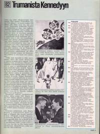 Kuohuva vuosisata 1975 N:o 10 - 1900 luvun historia. Sodanjälkeinen maailma; Ilmastoitu Yhdysvallat - Painajainen? Trumanista Kennedyyn;