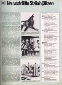 Kuohuva vuosisata 1975 N:o 11 - 1900 luvun historia. Sodanjälkeinen maailma; Neuvostoliiitto Stalinin jälkeen; Hrustsevista 70-luvun alkuun;