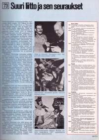 Kuohuva vuosisata 1975 N:o 1 - 1900 luvun historia. Sodanjälkeinen maailma; Kolmen suuren liitto ja sen seuraukset; Stalin ja Roosevelt; Puolan kysymys