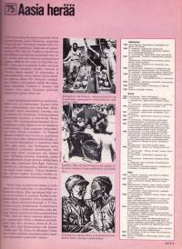 Kuohuva vuosisata 1975 N:o 3 - 1900 luvun historia. Sodanjälkeinen maailma; Kommunistit voittavat Kiinassa; Indonesia ja Intia itsenäistyvät, Intia jakautuu