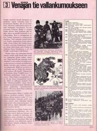 Kuohuva vuosisata 1973 N:o 3 - 1900 luvun historia. Sodanjälkeinen maailma; Venäjän tie vallankumoukseen; Tsaarin valtakunta vuoteen 1905;