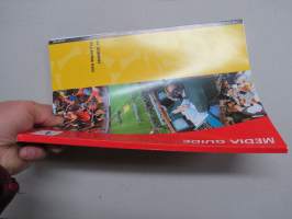 FIFA World Cup France 1998 Media Guide -tiedotusvälineiden edustajille tarkoitettu mediaopas, ei jaettu tavallisille turisteille