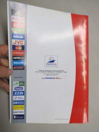 FIFA World Cup France 1998 Media Guide -tiedotusvälineiden edustajille tarkoitettu mediaopas, ei jaettu tavallisille turisteille
