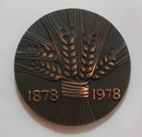 Jalmari Karhula  1878-1978 ,   mitali 70 mm, taidemitali