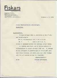 Fiskars  Ab , Fiskars  1934 -   firmalomake