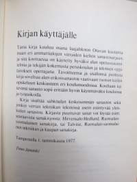 Ruotsalais-suomalainen sähkösanasto - elteknik Svensk-finsk ordlista