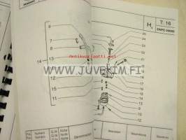 Piaggio NRG RST Mod. ZAPC 04000 : 0001001 - ..... -varaosaluettelo