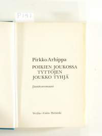 Poikien joukossa tyttöjen joukko tyhjä