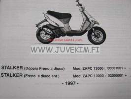Gilera STALKER (Doppio Freno a disco) Mod. ZAPC 13000 : 00001001 - ....., STALKER (Freno a disco ant.) Mod. ZAPC 13000 : 03000001 - ..... 1997 -varaos