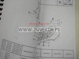 Gilera STALKER (Doppio Freno a disco) Mod. ZAPC 13000 : 00001001 - ....., STALKER (Freno a disco ant.) Mod. ZAPC 13000 : 03000001 - ..... 1997 -varaos