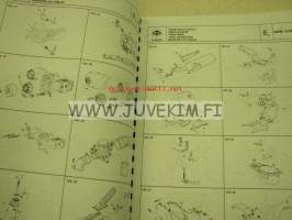 Piaggio SFERA 125 cc Mod. ZAPM 01000 : 0001001 - ..... 1995 -varaosaluettelo