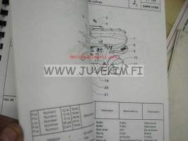 Piaggio SFERA 125 cc Mod. ZAPM 01000 : 0001001 - ..... 1995 -varaosaluettelo