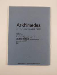Arkhimedes 2/1979 : Matemaattis-luonnontieteellinen aikakauslehti