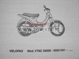 Piaggio Velofax Mod. VTAC 02000 : 0001001 - ..... -varaosaluettelo
