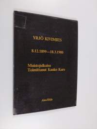 Yrjö Kivimies 8.12.1899-18.3.1980 : muistojulkaisu