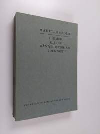 Suomen kielen äännehistorian luennot : liitteenä Martti Rapolan kirjallinen tuotanto 1902-1966