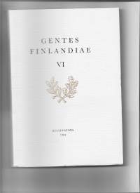 Gentes Finlandiae. 6KirjaUngern-Sternberg, Erich vonFrenckellska tryckeri 1984.