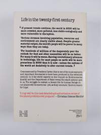 The global 2000 report to the president, Vol. 1 - Entering the twenty-first century