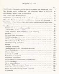 Suomen musiikin vuosikirja 1966-67. Katso sisältö kuvista.