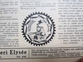 Tuulispää 1916 nr 7 -pilapiirros- ja huumorilehti