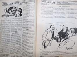 Tuulispää 1916 nr 8 -pilapiirros- ja huumorilehti