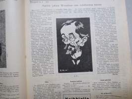 Tuulispää 1916 nr 8 -pilapiirros- ja huumorilehti