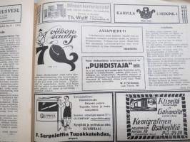 Tuulispää 1916 nr 8 -pilapiirros- ja huumorilehti