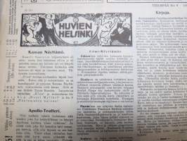 Tuulispää 1916 nr 8 -pilapiirros- ja huumorilehti